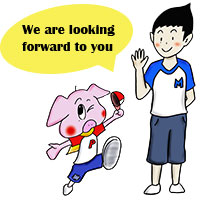 お待ちしています。